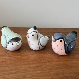 Bullseye Playground (Target) Ceramic Bird Set 2023: Tiered Tray Decor: Songbirds